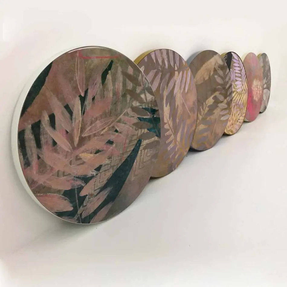 Vnitřní nebo venkovní konferenční stolek s kovovou konstrukcí vyrobený v Itálii - Carim Viadurini