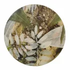 Vnitřní nebo venkovní konferenční stolek s kovovou konstrukcí vyrobený v Itálii - Carim Viadurini