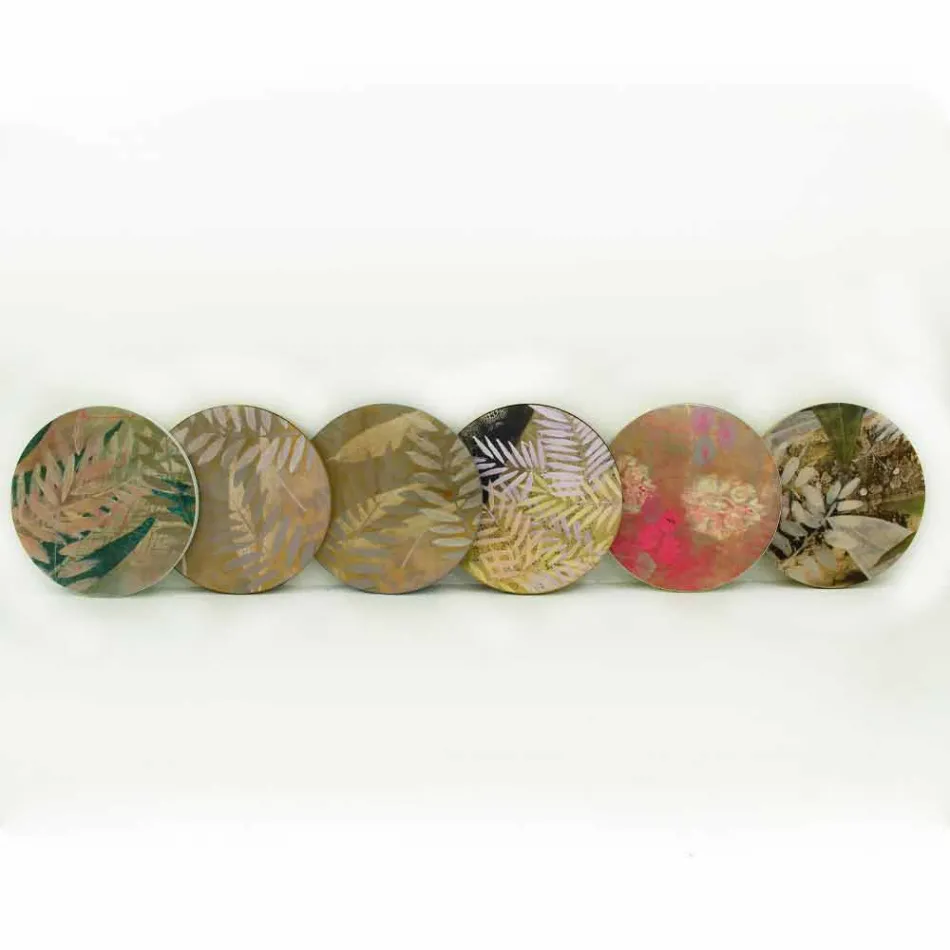 Vnitřní nebo venkovní konferenční stolek s kovovou konstrukcí vyrobený v Itálii - Carim Viadurini