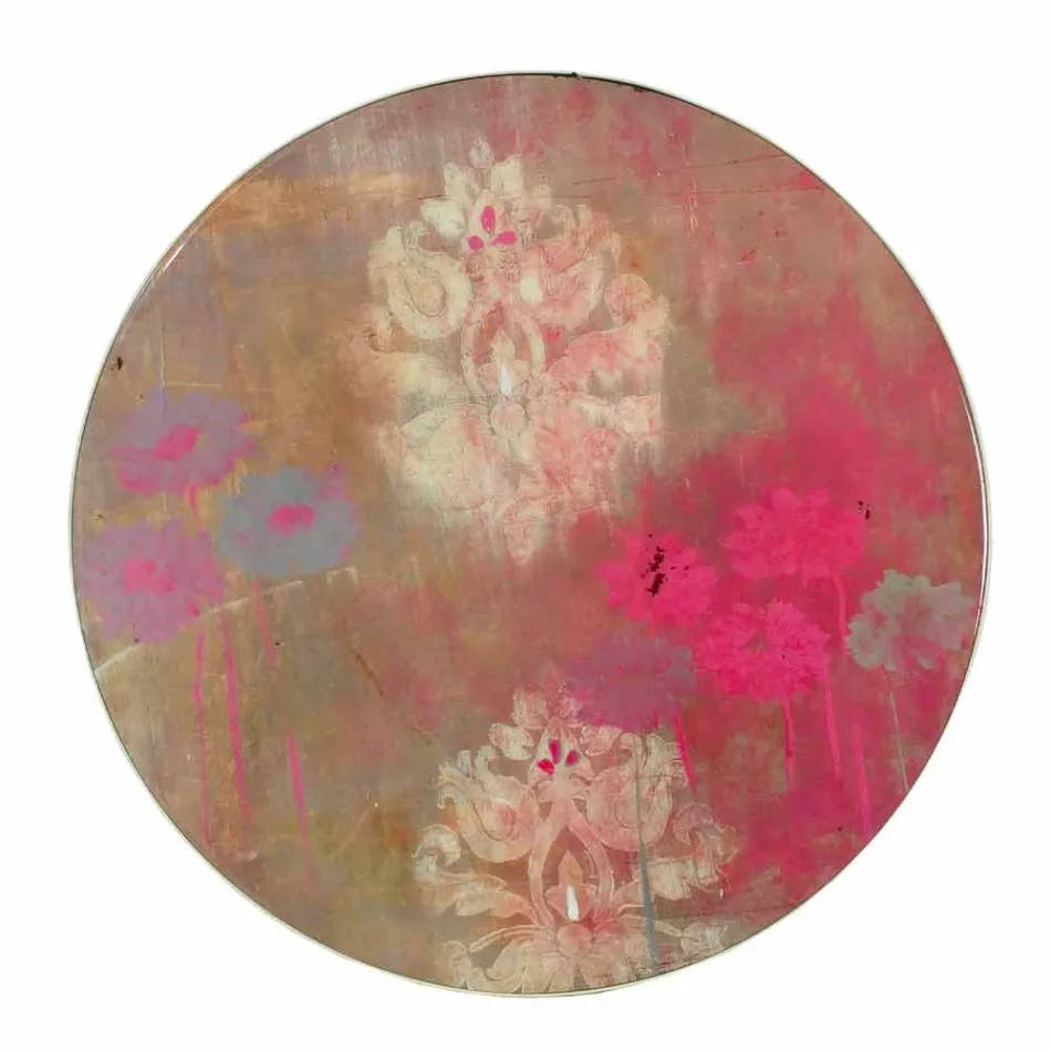 Vnitřní nebo venkovní konferenční stolek s kovovou konstrukcí vyrobený v Itálii - Carim Viadurini