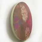 Vnitřní nebo venkovní konferenční stolek s kovovou konstrukcí vyrobený v Itálii - Carim Viadurini