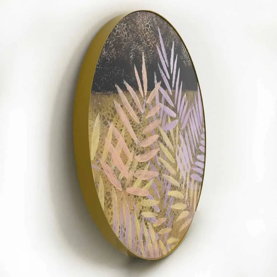 Vnitřní nebo venkovní konferenční stolek s kovovou konstrukcí vyrobený v Itálii - Carim Viadurini