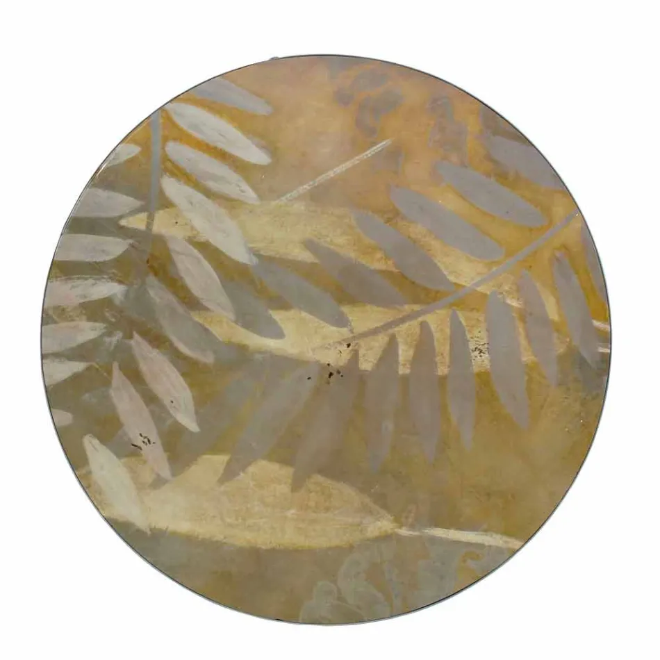 Vnitřní nebo venkovní konferenční stolek s kovovou konstrukcí vyrobený v Itálii - Carim Viadurini