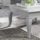 Konferenční stolek s pevnými částmi v Ay - ous a Linden Made in Italy - Era Viadurini