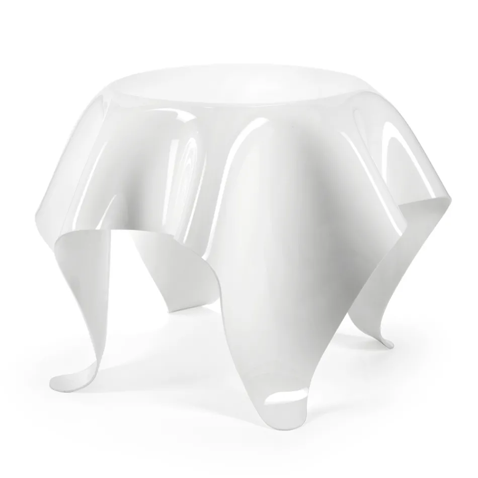 Konferenční stolek s deskou a podnoží z plexiskla Made in Italy - Brento Viadurini