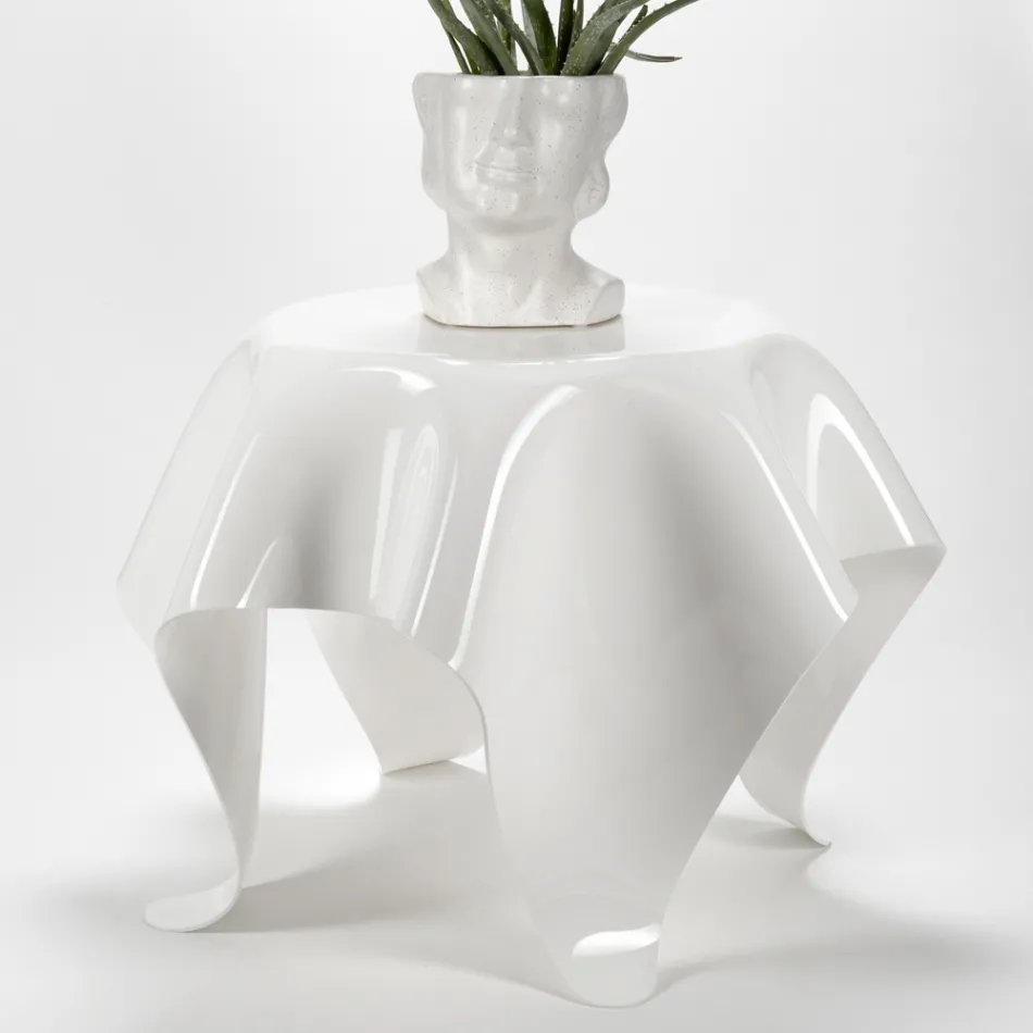 Konferenční stolek s deskou a podnoží z plexiskla Made in Italy - Brento Viadurini