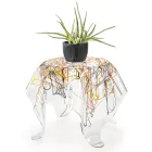 Konferenční stolek s deskou a podnoží z plexiskla Made in Italy - Brento Viadurini