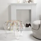 Konferenční stolek s deskou a podnoží z plexiskla Made in Italy - Brento Viadurini