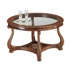 Konferenční stolek se skleněnou deskou Made in Italy - Sedna Viadurini