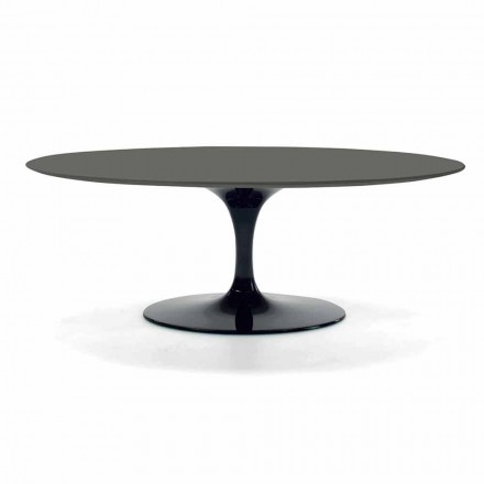 Konferenční stolek s oválnou deskou v luxusu Made in Italy Fenix - dolary Viadurini