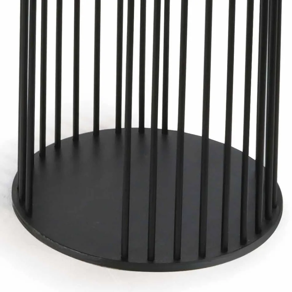 Konferenční stolek s kulatým keramickým povrchem vyrobený v Itálii - Montebianco Viadurini