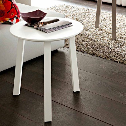 Konferenční stolek s kulatým stolem ve Fenixu vyrobený v Itálii, Precious - Tobiko Viadurini