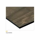 Konferenční stolek s kulatým vrcholem v laminovaném HPL vyrobeném v Itálii - Mina Viadurini