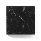 Konferenční stolek s kulatou mramorovou deskou Made in Italy - Makino Viadurini