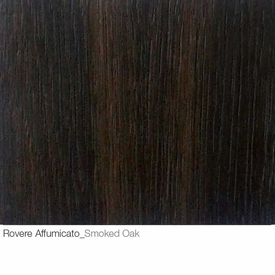 Konferenční stolek s kulatým dřevěným topem vyrobené v Itálii - Montebianco Viadurini