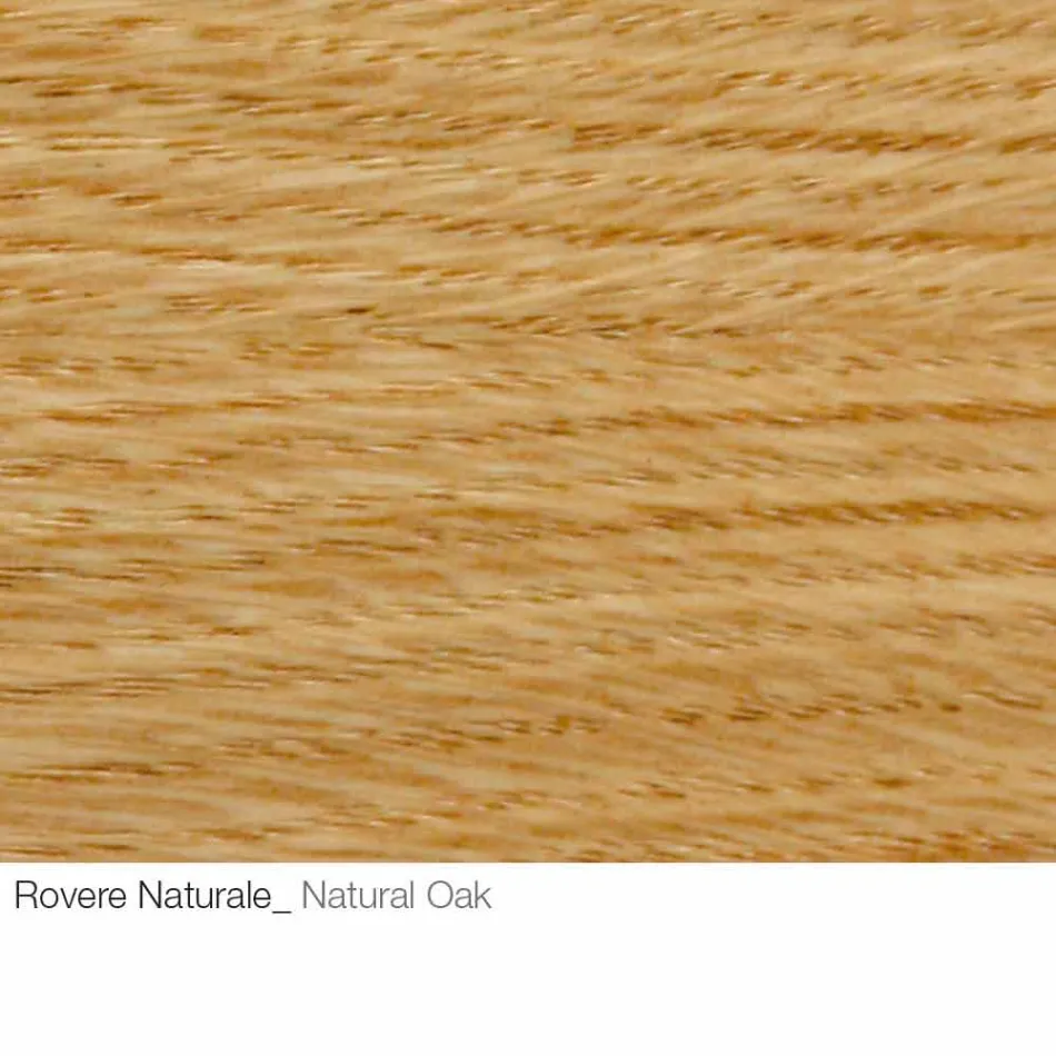 Konferenční stolek s kulatým dřevěným topem vyrobené v Itálii - Montebianco Viadurini