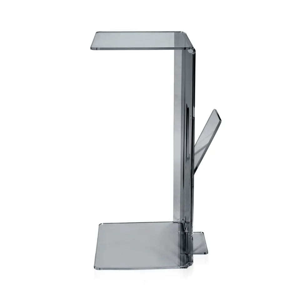 Konferenční stolek s plexisklovým stojanem na časopisy Made in Italy - Belle Viadurini