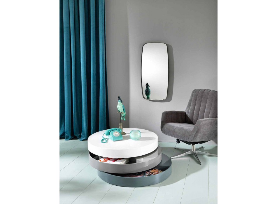 Moderní designový konferenční stolek v Mdf - Tiziana Viadurini