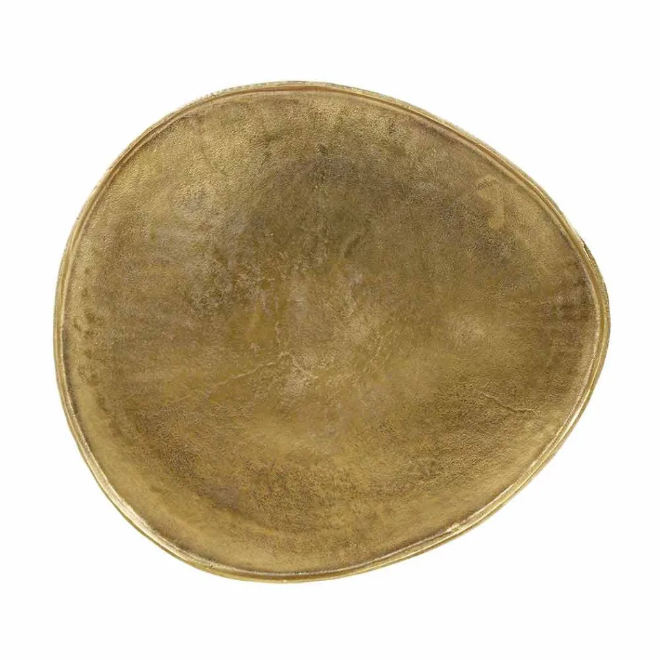 Designový konferenční stolek Homemotion s hliníkovou deskou - Yamila Viadurini