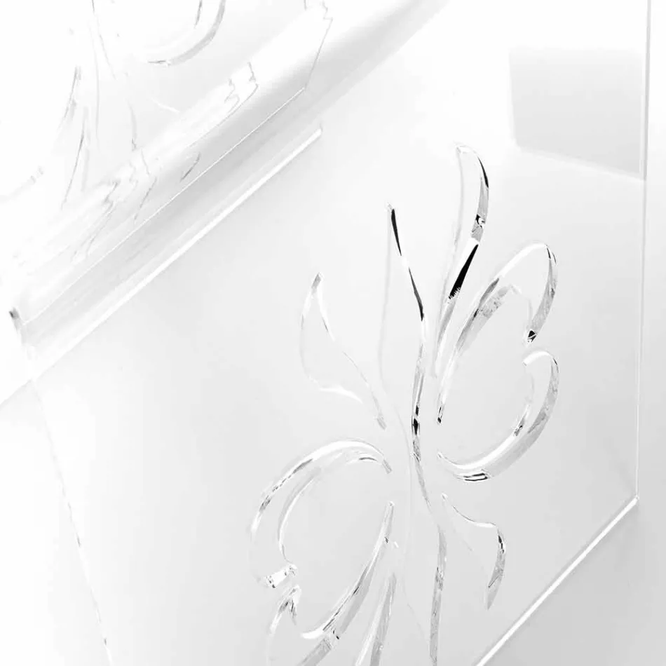 Design konferenční stolek v transparentní plexisklo Mandas Viadurini