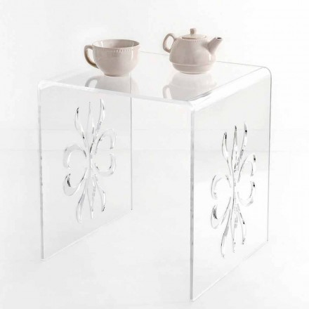 Design konferenční stolek v transparentní plexisklo Mandas Viadurini