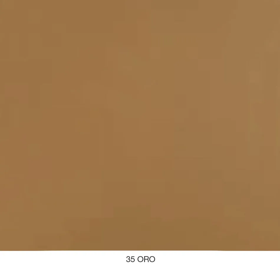 Luxusní konferenční stolek v barevném kovu a dřevěné desce - Anacleto Viadurini