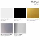 Konferenční stolek z extra čirého křišťálu a kovu vyrobený v Itálii - Livigno Viadurini