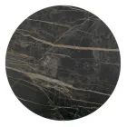 Konferenční stolek z porcelánu Grès a kulatého podstavce Made in Italy - Tullia Viadurini