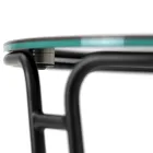 Konferenční stolek z porcelánu Grès a kulatého podstavce Made in Italy - Tullia Viadurini