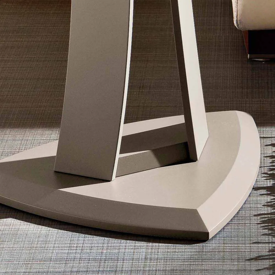 Konferenční stolek v lakovaném MDF vyrobený v Itálii, vysoká kvalita - Lisa Viadurini