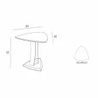 Konferenční stolek v lakovaném MDF vyrobený v Itálii, vysoká kvalita - Lisa Viadurini