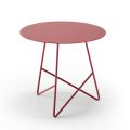Konferenční stolek z barevného kovu a 3 rozměrů, vyrobený v Itálii - Magali
