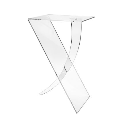 Konferenční stolek z plexiskla od Virgin Polymer Made in Italy - Elsa Viadurini