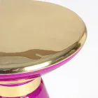 Konferenční stolek ze skla a elegantní mosazné oceli - Torige Viadurini