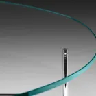 Moderní konferenční stolek se skleněnou deskou vyrobený v Itálii - Cinci Viadurini