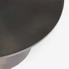 Moderní konferenční stolek s kulatým ocelovým topem Homemotion - Michelino Viadurini