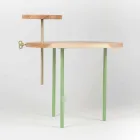 Moderní konferenční stolek s kulatým popelníkem vyrobený v Itálii - Velino Viadurini