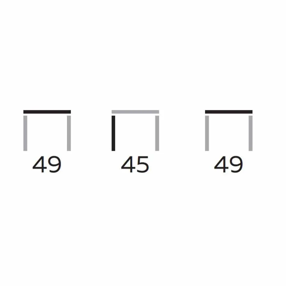 Moderní konferenční stolek s kulatou deskou v Gresu vyrobený v Itálii - Stuttgart Viadurini