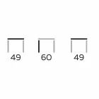 Moderní konferenční stolek s kulatou deskou v Gresu vyrobený v Itálii - Stuttgart Viadurini