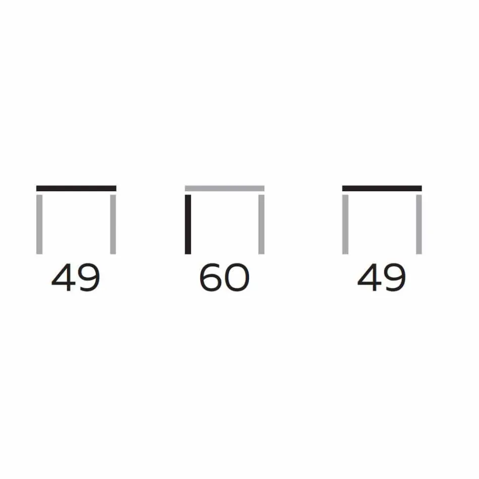 Moderní konferenční stolek s kulatou deskou v Gresu vyrobený v Itálii - Stuttgart Viadurini