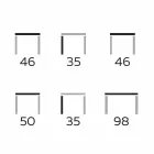 Moderní konferenční stolek z Gresu a bukového dřeva vyrobený v Itálii - Titanic Viadurini