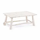 Moderní konferenční stolek Homemotion v odbarvených teakových větvích - Bambo Viadurini