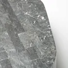 Moderní konferenční stolek ve tvaru fosilního kamene - Bowie Viadurini