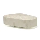 Moderní konferenční stolek ve tvaru fosilního kamene - Bowie Viadurini