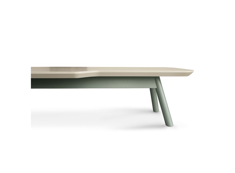 Kvalitní konferenční stolek z masivního jasanového dřeva vyrobený v Itálii - Ulma Viadurini