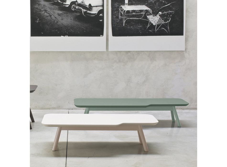 Kvalitní konferenční stolek z masivního jasanového dřeva vyrobený v Itálii - Ulma Viadurini