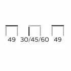 Čtvercový konferenční stolek v Gresu s kovovou základnou vyrobené v Itálii - Albert Viadurini