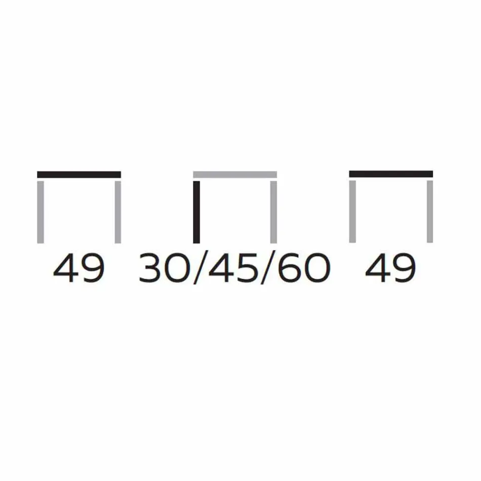 Čtvercový konferenční stolek v Gresu s kovovou základnou vyrobené v Itálii - Albert Viadurini