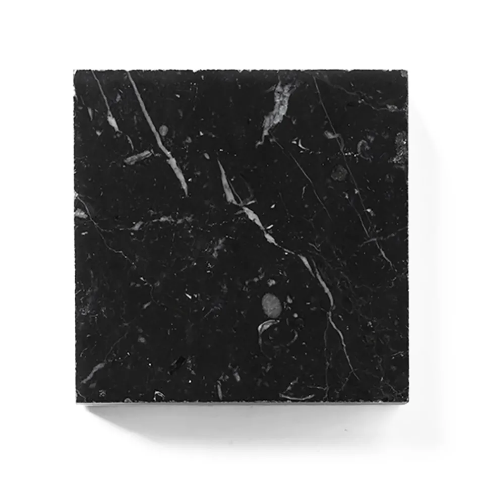 Obdélníkový konferenční stolek s mramorovou deskou Made in Italy - Makino Viadurini