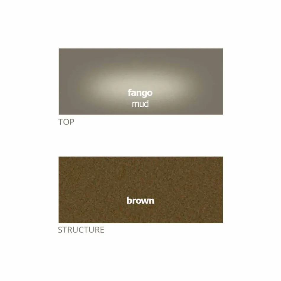 Kulatý konferenční stolek s křišťálovou deskou vyrobený v Itálii - Indio Viadurini